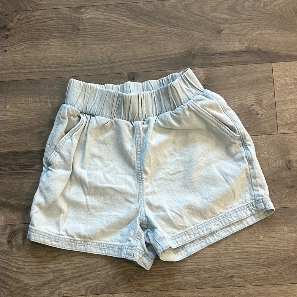 Topshop women’s Light Blue Shorts-Sz 4
